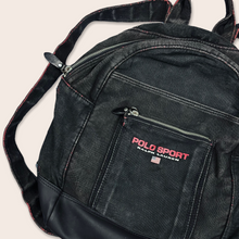 Load image into Gallery viewer, Polo Sport Ralph Lauren back pack bag - Black