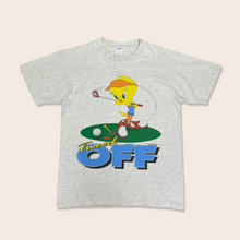 Load image into Gallery viewer, 1993 Tweety Pie ‘tweed off’ golf Looney Tunes Warner bros t-shirt