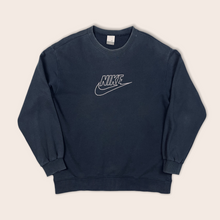 Load image into Gallery viewer, Nike centre swoosh embroidered sweatshirt - M/L