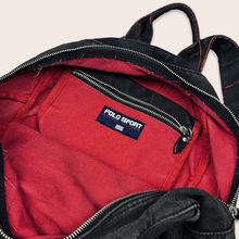 Load image into Gallery viewer, Polo Sport Ralph Lauren back pack bag - Black