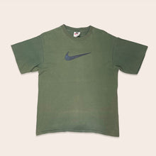 Load image into Gallery viewer, Nike khaki centre swoosh t-shirt