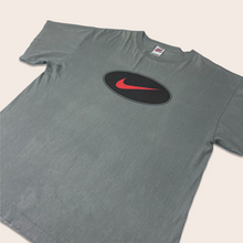 Load image into Gallery viewer, Nike swoosh grey t-shirt