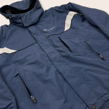 Load image into Gallery viewer, Champion Embroidered Two Tone Fleece Lined Hooded Parka Coat Jacket - XXL