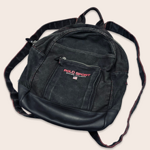Load image into Gallery viewer, Polo Sport Ralph Lauren back pack bag - Black