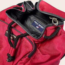 Load image into Gallery viewer, Polo Sport Ralph Lauren rucksack bag - Red