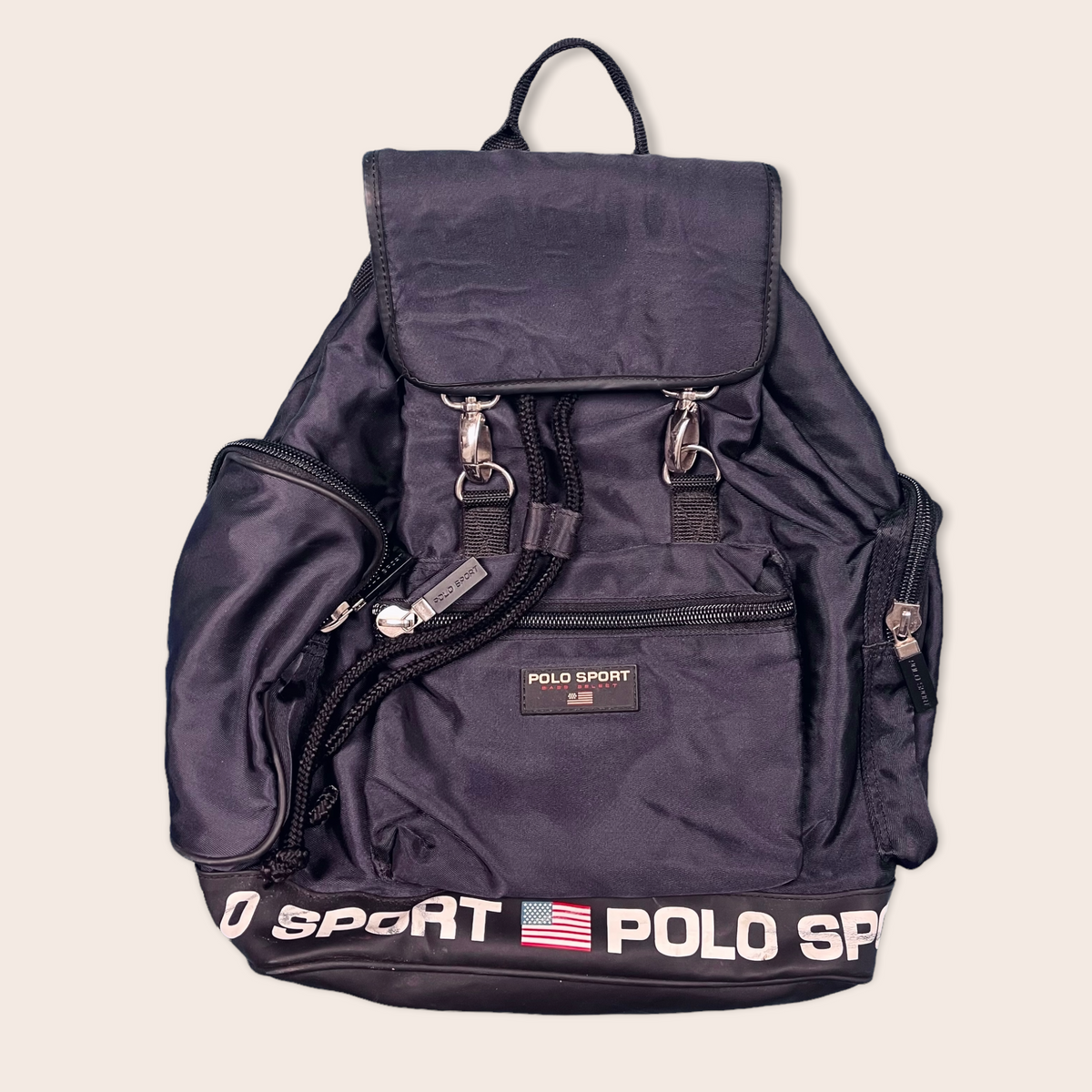 Polo Sport Ralph Lauren back pack bag - Navy – Since'99 Vintage