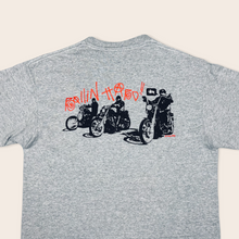 Load image into Gallery viewer, (2000’s) Stussy ‘Rollin Hard’ motorbike graphic t-shirt - L