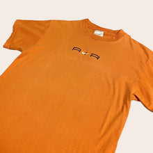 Load image into Gallery viewer, Nike air embroidered swoosh orange t-shirt - M