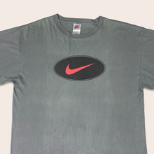 Load image into Gallery viewer, Nike swoosh grey t-shirt