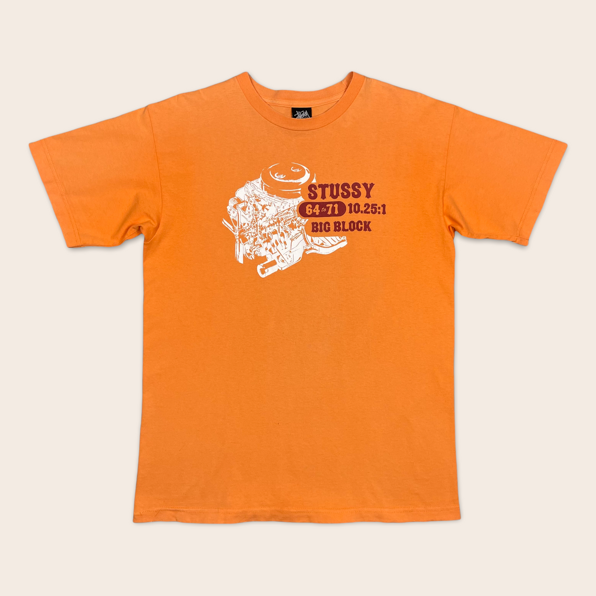 【STUSSY】Stussy Big S SS Tee STUSSY big s ss tee - Mauve