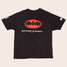 Load image into Gallery viewer, (1997) Batman and Robin movie promotion t-shirt - XXL