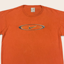 Load image into Gallery viewer, Nike orange electric bolt centre swoosh t-shirt - L