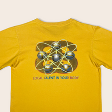 Load image into Gallery viewer, (1990’s) Stussy Physics ‘Local talent in your body’ graphic t-shirt - S