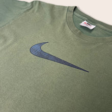 Load image into Gallery viewer, Nike khaki centre swoosh t-shirt