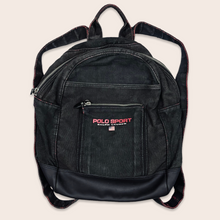 Load image into Gallery viewer, Polo Sport Ralph Lauren back pack bag - Black