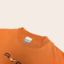 Load image into Gallery viewer, Nike air embroidered swoosh orange t-shirt - M