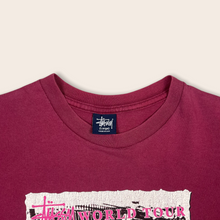 Load image into Gallery viewer, (2000’s) Stussy London Palladium World Tour graphic t-shirt- L