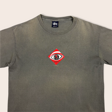 Load image into Gallery viewer, (1990’s) Stussy Eye graphic t-shirt - L
