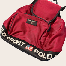 Load image into Gallery viewer, Polo Sport Ralph Lauren rucksack bag - Red