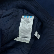 Load image into Gallery viewer, (2002) Adidas Trefoil Embroidered Logo Wool Piping Varsity Bomber Jacket - M