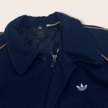 Load image into Gallery viewer, (2002) Adidas Trefoil Embroidered Logo Wool Piping Varsity Bomber Jacket - M