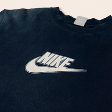 Load image into Gallery viewer, Nike centre swoosh embroidered sweatshirt with hockey back graphic - L