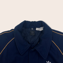 Load image into Gallery viewer, (2002) Adidas Trefoil Embroidered Logo Wool Piping Varsity Bomber Jacket - M