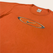 Load image into Gallery viewer, Nike orange electric bolt centre swoosh t-shirt - L