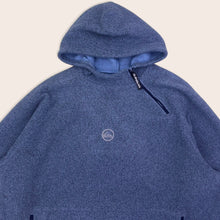 Load image into Gallery viewer, Quiksilver ‘Two Face’ Polartec Embroidered Centre Logo Sherpa Fleece Hoodie - XL
