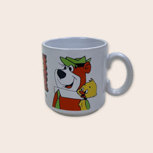 Load image into Gallery viewer, (1989) Yogi&#39;s Gang 3&quot; Mug Hanna Barbera Productions Inc. Yogi &amp; BooBoo Bear
