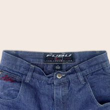 Load image into Gallery viewer, Fubu Embroidered Pocket Jeans - 28”
