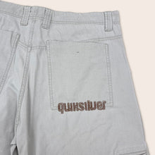 Load image into Gallery viewer, Quiksilver Embroidered Pocket Spell Out Shorts - 34”
