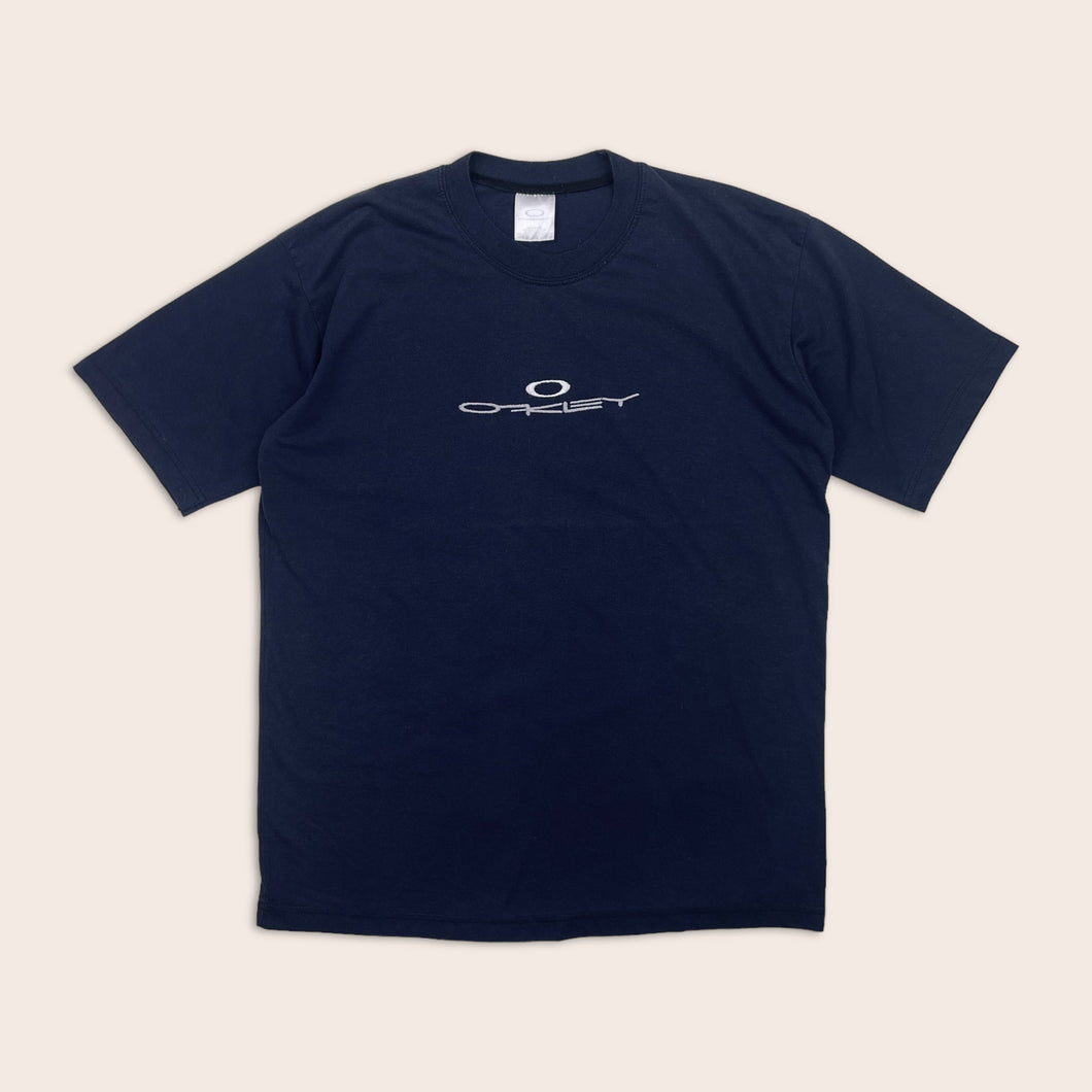 Oakley Spell Out Embroidered Centre Logo T-Shirt - M