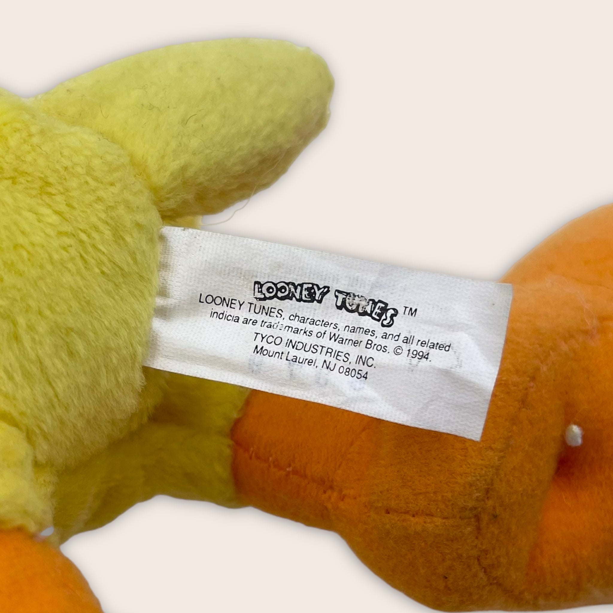 1994) Looney Tune Tweety Pie Vintage Bird 8” Plush Soft Toy 