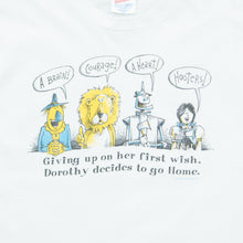 Load image into Gallery viewer, 1993 The Wizard Of Oz Hooters Parody Comedy Hanes White Graphic Single Stitch T-Shirt - L
