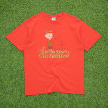 Load image into Gallery viewer, A Charlie Brown Christmas Snoopy Peanuts by Schulz Graphic Gildan Red T-Shirt - L
