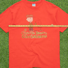 Load image into Gallery viewer, A Charlie Brown Christmas Snoopy Peanuts by Schulz Graphic Gildan Red T-Shirt - L
