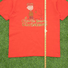 Load image into Gallery viewer, A Charlie Brown Christmas Snoopy Peanuts by Schulz Graphic Gildan Red T-Shirt - L
