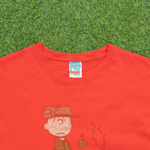 Load image into Gallery viewer, A Charlie Brown Christmas Snoopy Peanuts by Schulz Graphic Gildan Red T-Shirt - L

