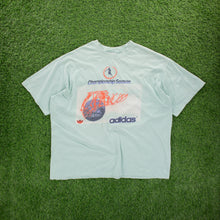 Load image into Gallery viewer, Adidas Championship Season Basketball Graphic Light Blue T-Shirt - XXL
