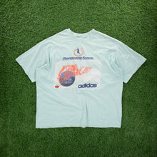 Load image into Gallery viewer, Adidas Championship Season Basketball Graphic Light Blue T-Shirt - XXL
