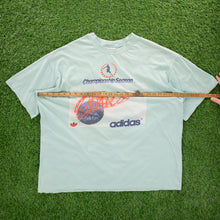 Load image into Gallery viewer, Adidas Championship Season Basketball Graphic Light Blue T-Shirt - XXL
