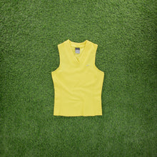 Load image into Gallery viewer, Women’s Nike Dri-Fit Cross Training Sports V-Neck Yellow Vest Top - M (10-12)
