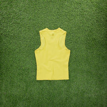 Load image into Gallery viewer, Women’s Nike Dri-Fit Cross Training Sports V-Neck Yellow Vest Top - M (10-12)
