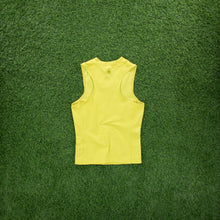 Load image into Gallery viewer, Women’s Nike Dri-Fit Cross Training Sports V-Neck Yellow Vest Top - M (10-12)
