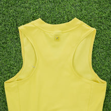 Load image into Gallery viewer, Women’s Nike Dri-Fit Cross Training Sports V-Neck Yellow Vest Top - M (10-12)
