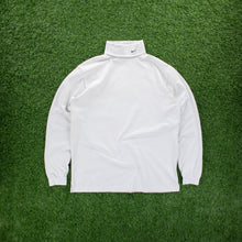 Load image into Gallery viewer, (2007) Nike Golf FitDry Small Swoosh Embroidered Turtleneck White Long Sleeve T-Shirt - L
