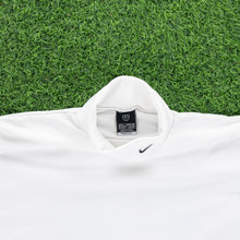 Load image into Gallery viewer, (2007) Nike Golf FitDry Small Swoosh Embroidered Turtleneck White Long Sleeve T-Shirt - L
