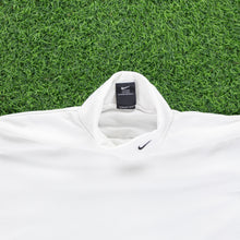 Load image into Gallery viewer, (2007) Nike Golf FitDry Small Swoosh Embroidered Turtleneck White Long Sleeve T-Shirt - L
