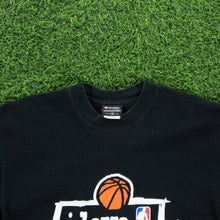 Load image into Gallery viewer, Champion NBA ‘I Love This Game’ Basketball Commercial Graphic Black T-Shirt - S/M
